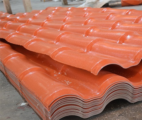 ASA PVC Roma Roof Tile Factory