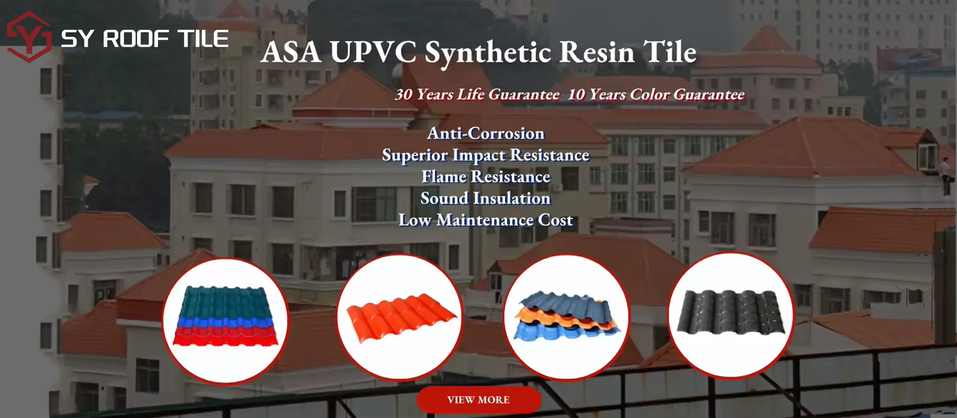 ASA Resin roof tile